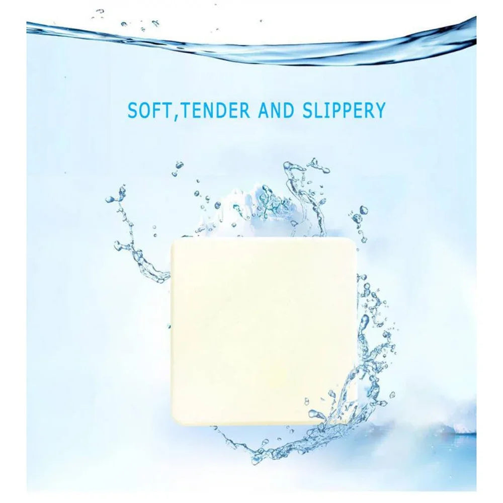 100G Hand Make Soap Rich and Soft Foam Natural Handmade Sea Salt Goat Milk Soap 100G Deworming White Essential Oil Soap