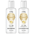 72-Hour Moisturising Shampoo and Conditioner Set, Enriched with Keratin for Deep Hydration, Ideal as a Gift. 100Ml + 100Ml