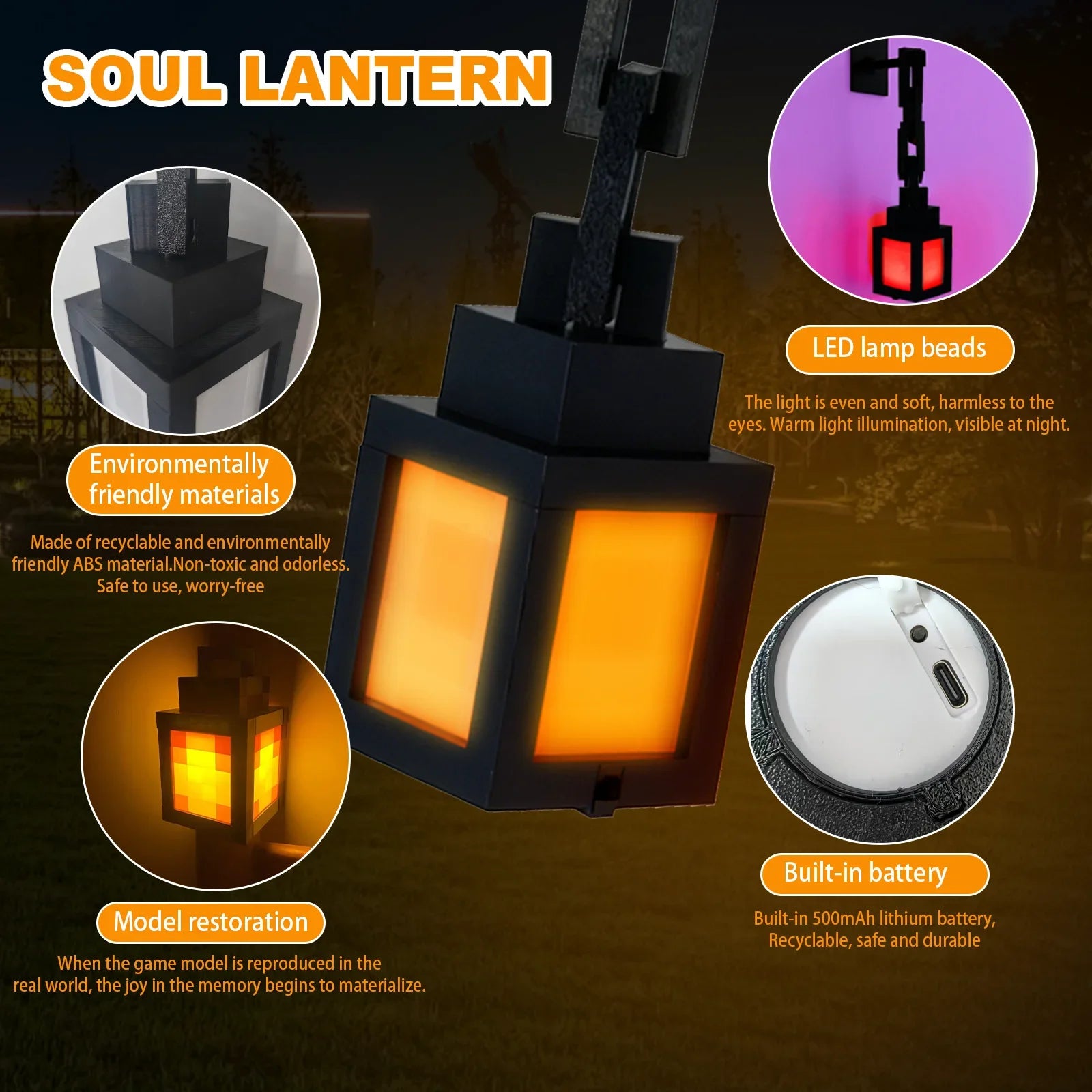 Pixel Style Car Ornament 16 Colors RGB Remote Control DIY Atmosphere Light Interior Decorative Night Light for Car Home