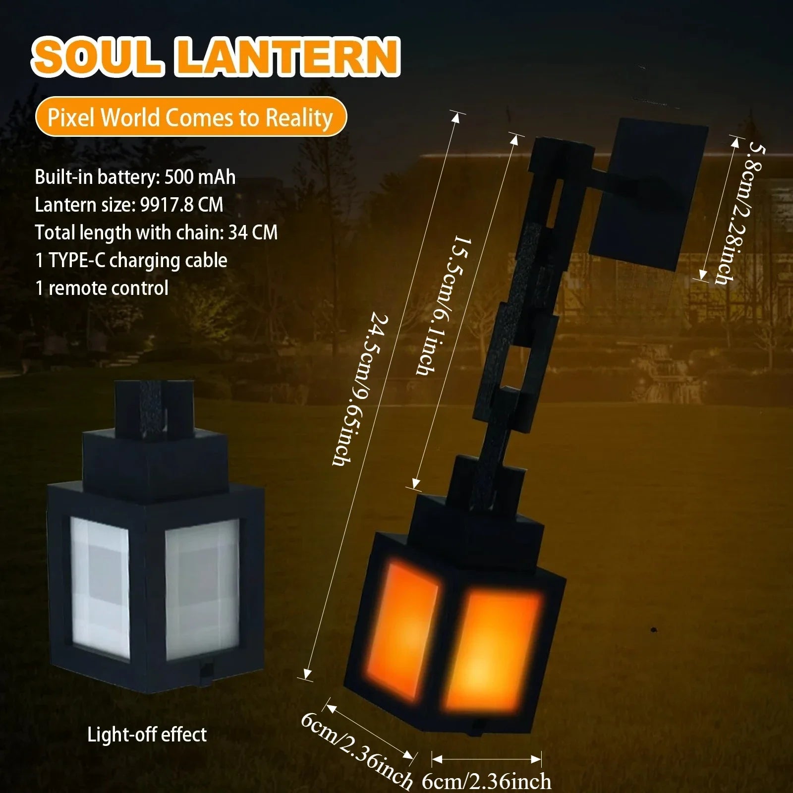 Pixel Style Car Ornament 16 Colors RGB Remote Control DIY Atmosphere Light Interior Decorative Night Light for Car Home