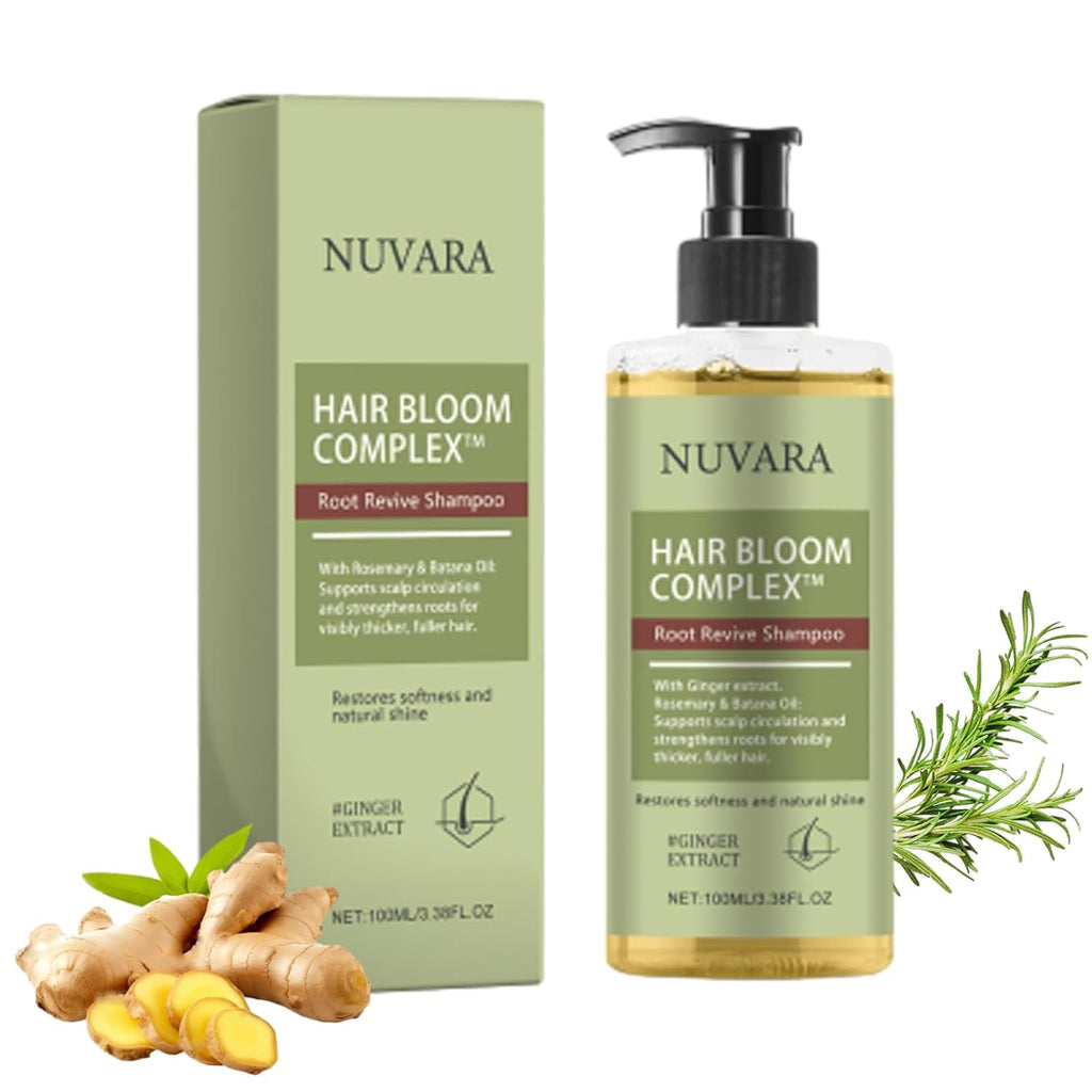 Shampoo, Root Revival Shampoo, Thinning Hair, Volumizing for Fine Hair, Strengthening for Damaged Hair, 100ML/3.38OZ